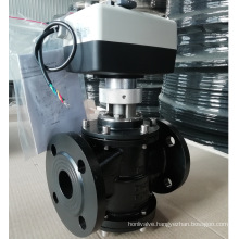 Electric Independent Balancing and Control Valve Used in HVAC System